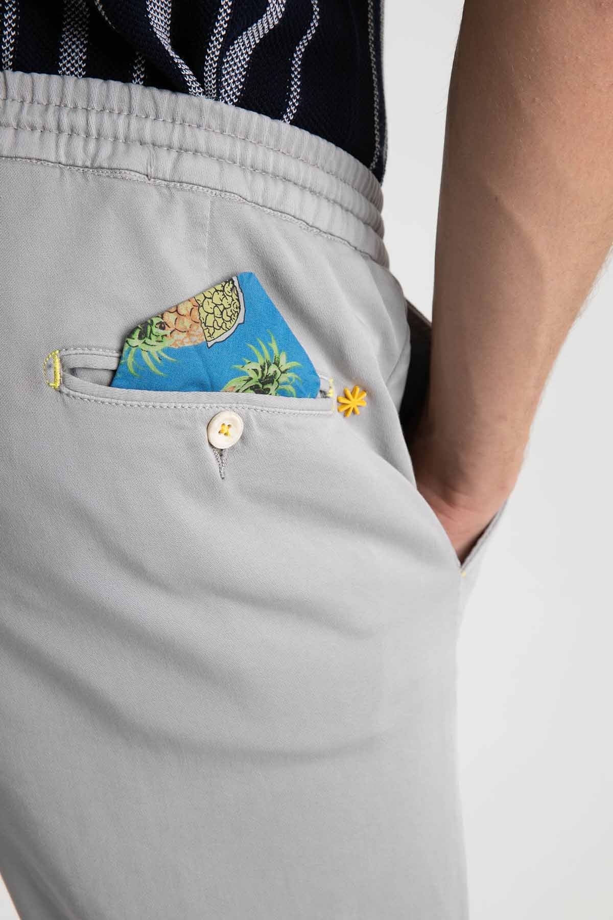 Manuel Ritz Yandan Cepli Beli Lastikli Pantolon-Libas Trendy Fashion Store