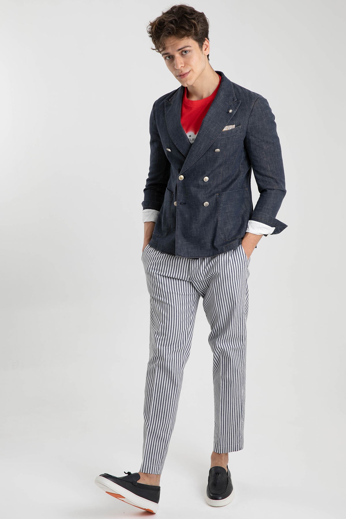 Manuel Ritz Yuvarlak Yaka T-shirt-Libas Trendy Fashion Store