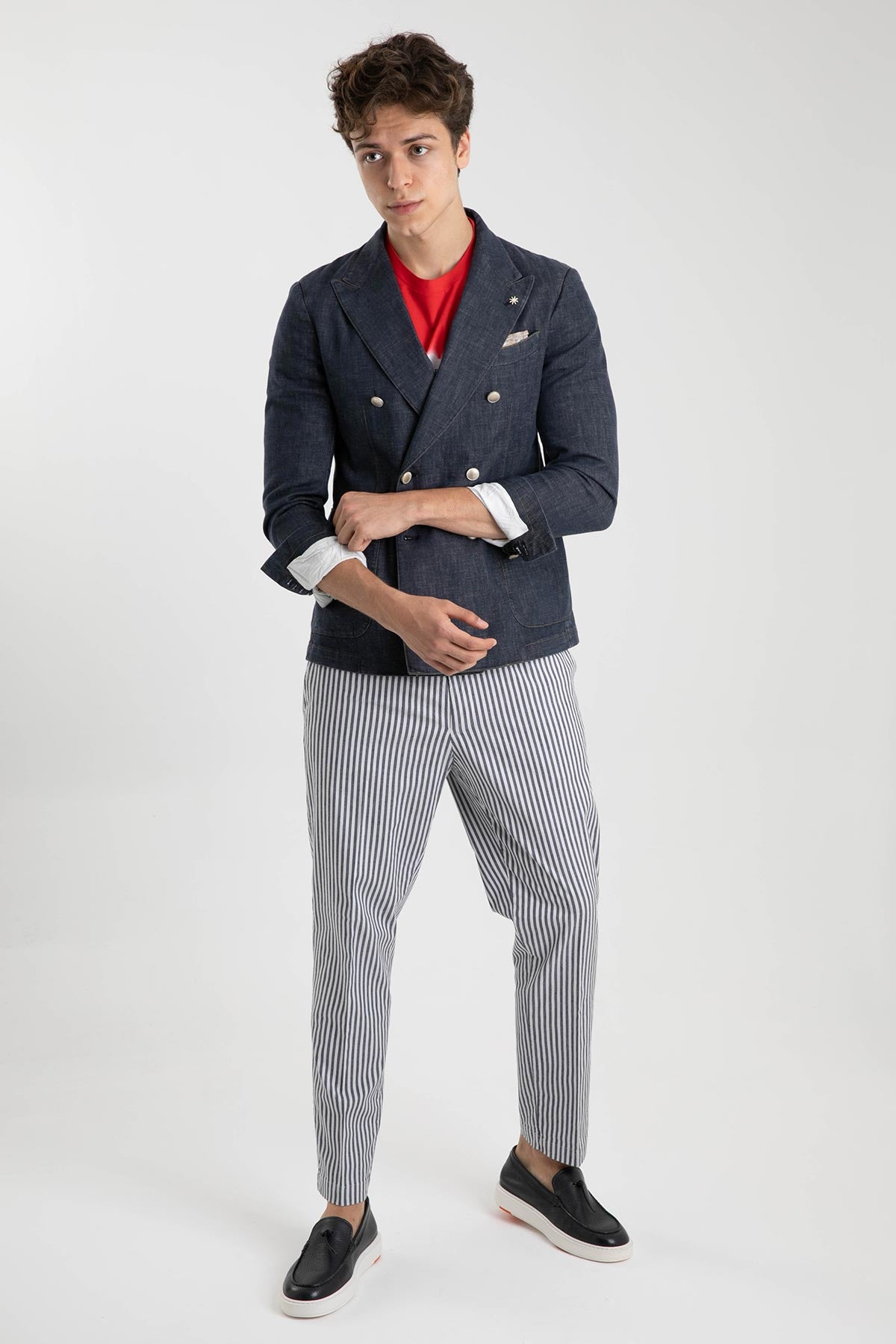 Manuel Ritz Yuvarlak Yaka T-shirt-Libas Trendy Fashion Store