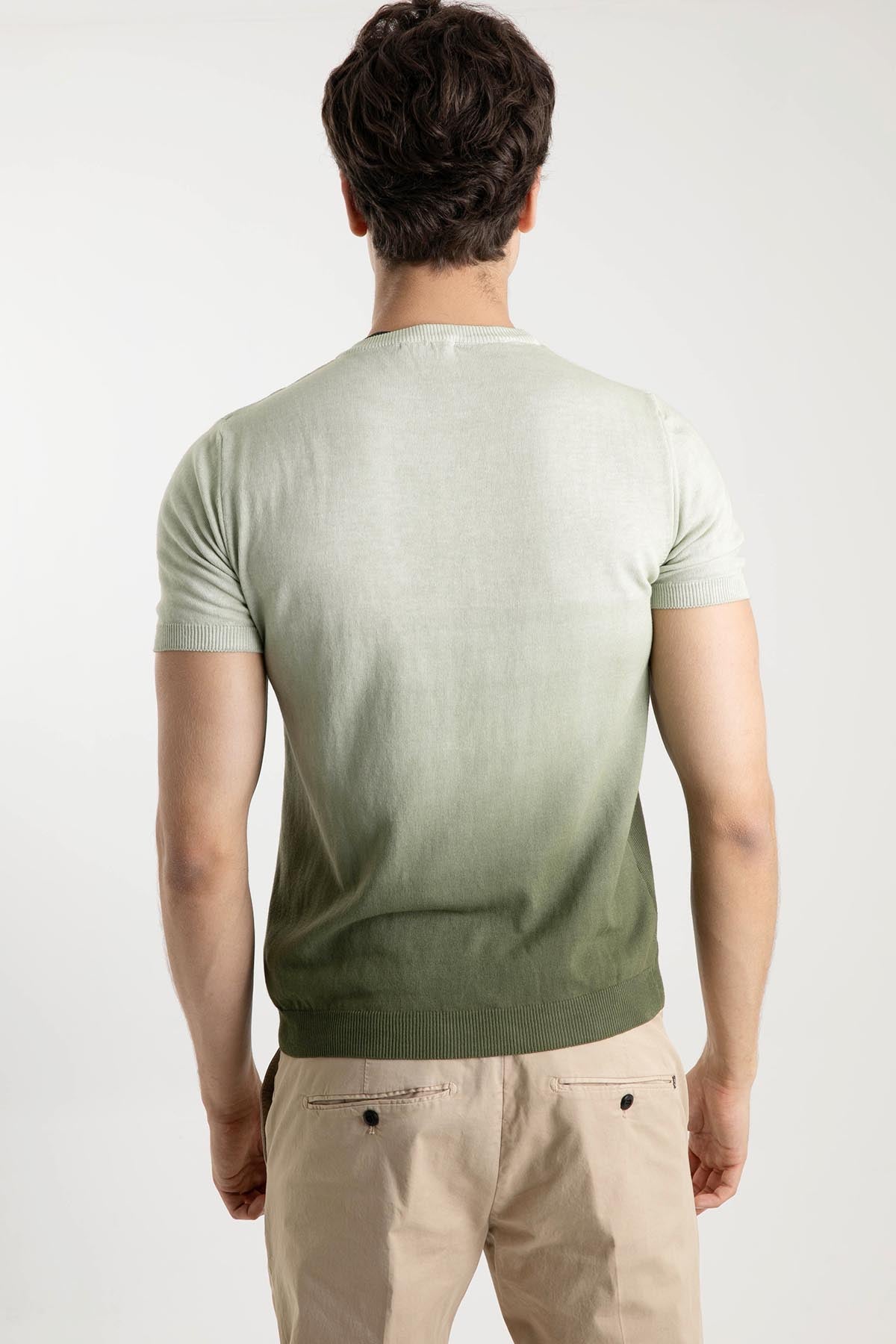 Manuel Ritz Yuvarlak Yaka Degrade T-shirt-Libas Trendy Fashion Store