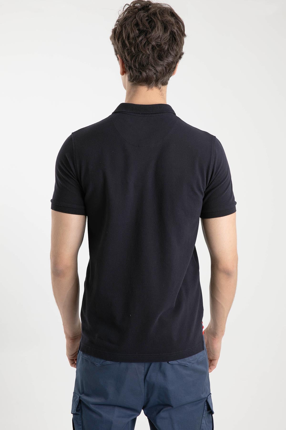 Manuel Ritz Tropik Temalı Polo Yaka T-shirt-Libas Trendy Fashion Store