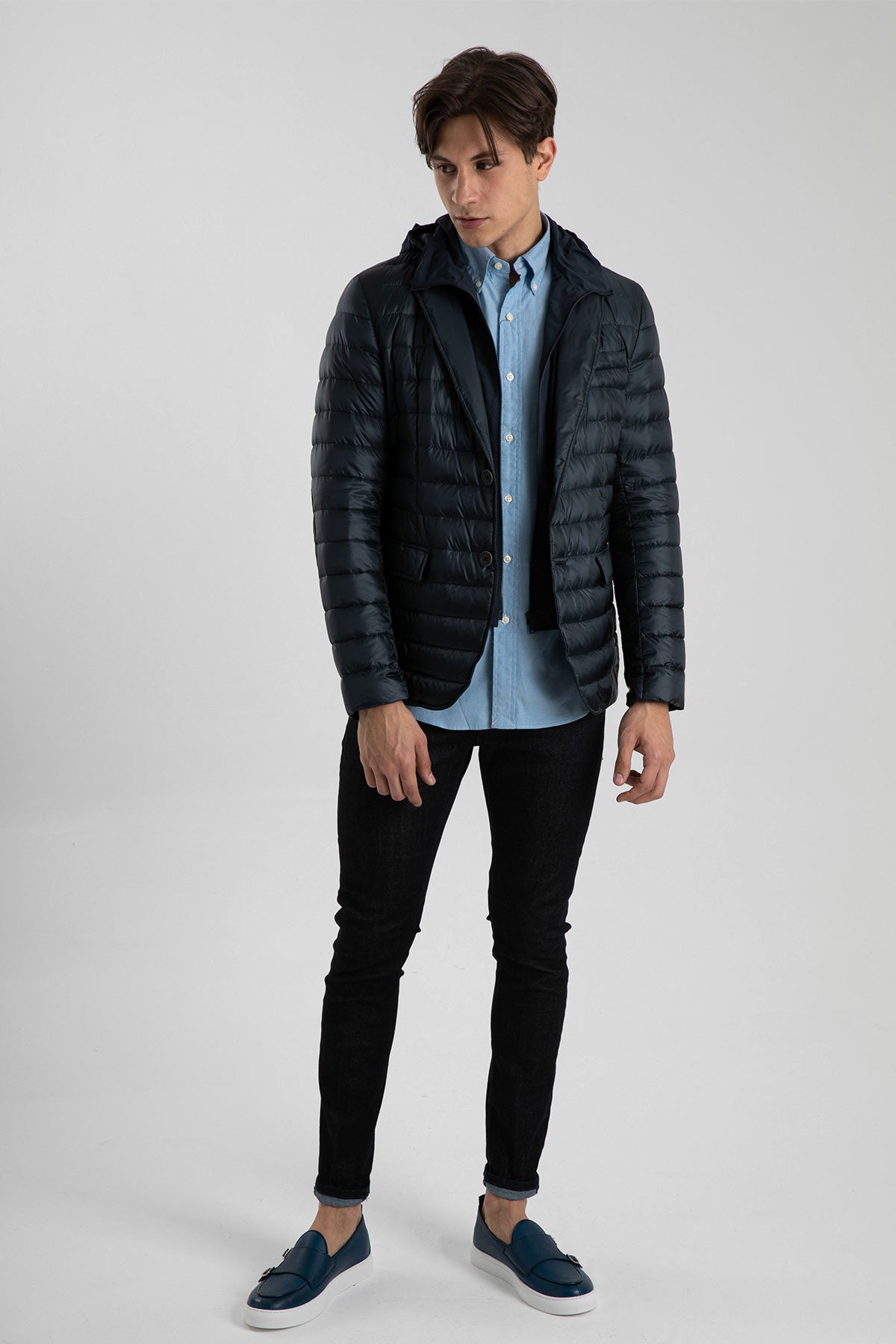 Dondup Koyu Yıkama Skinny Fit George Jeans-Libas Trendy Fashion Store