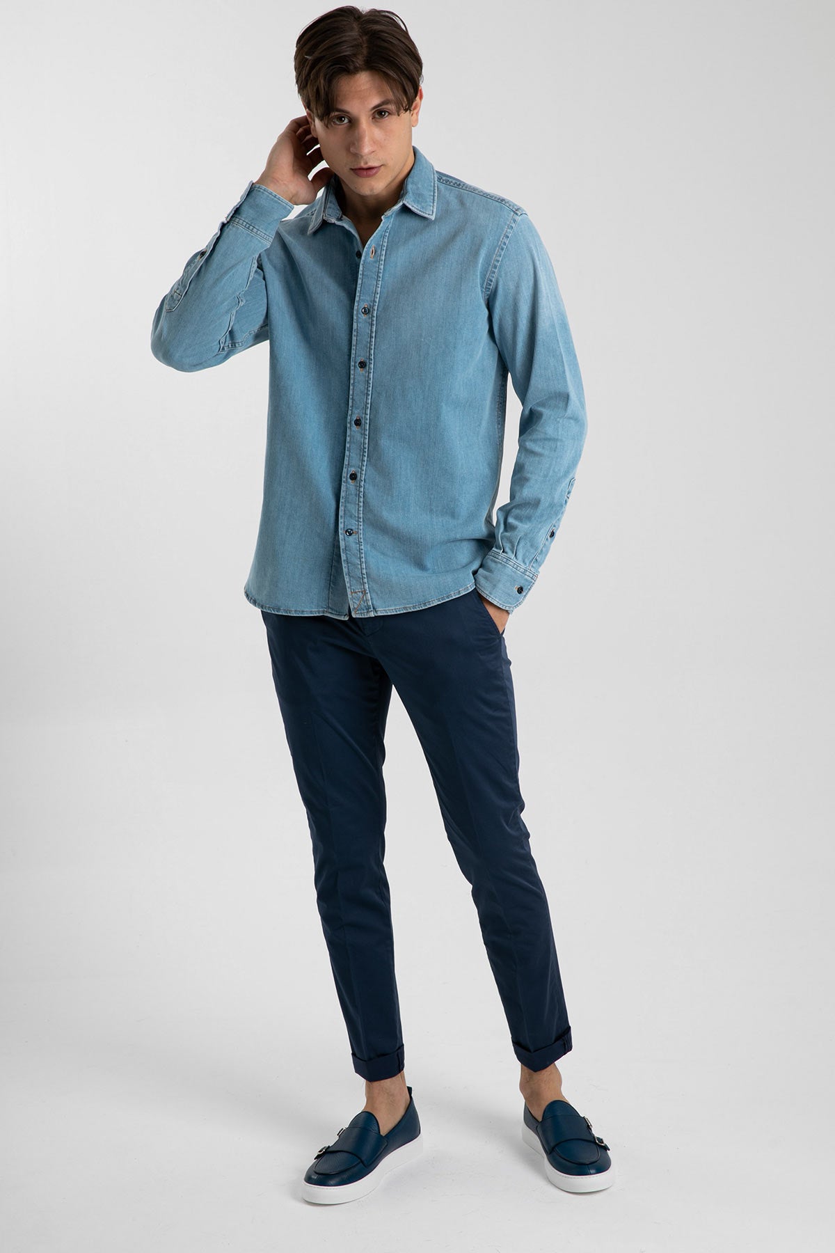 Dondup Yandan Cepli Skinny Fit Pantolon-Libas Trendy Fashion Store