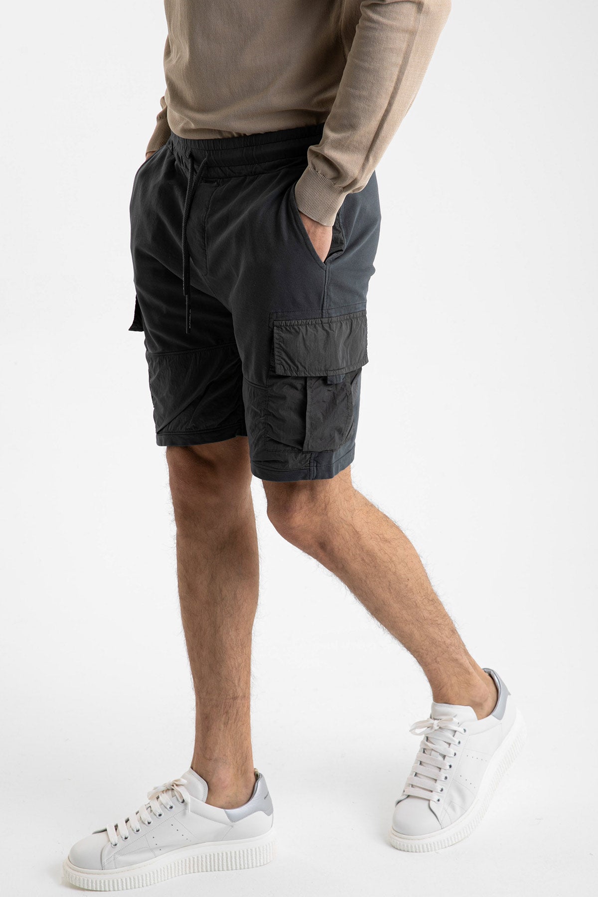 Dondup Beli Lastikli Kargo Şort-Libas Trendy Fashion Store