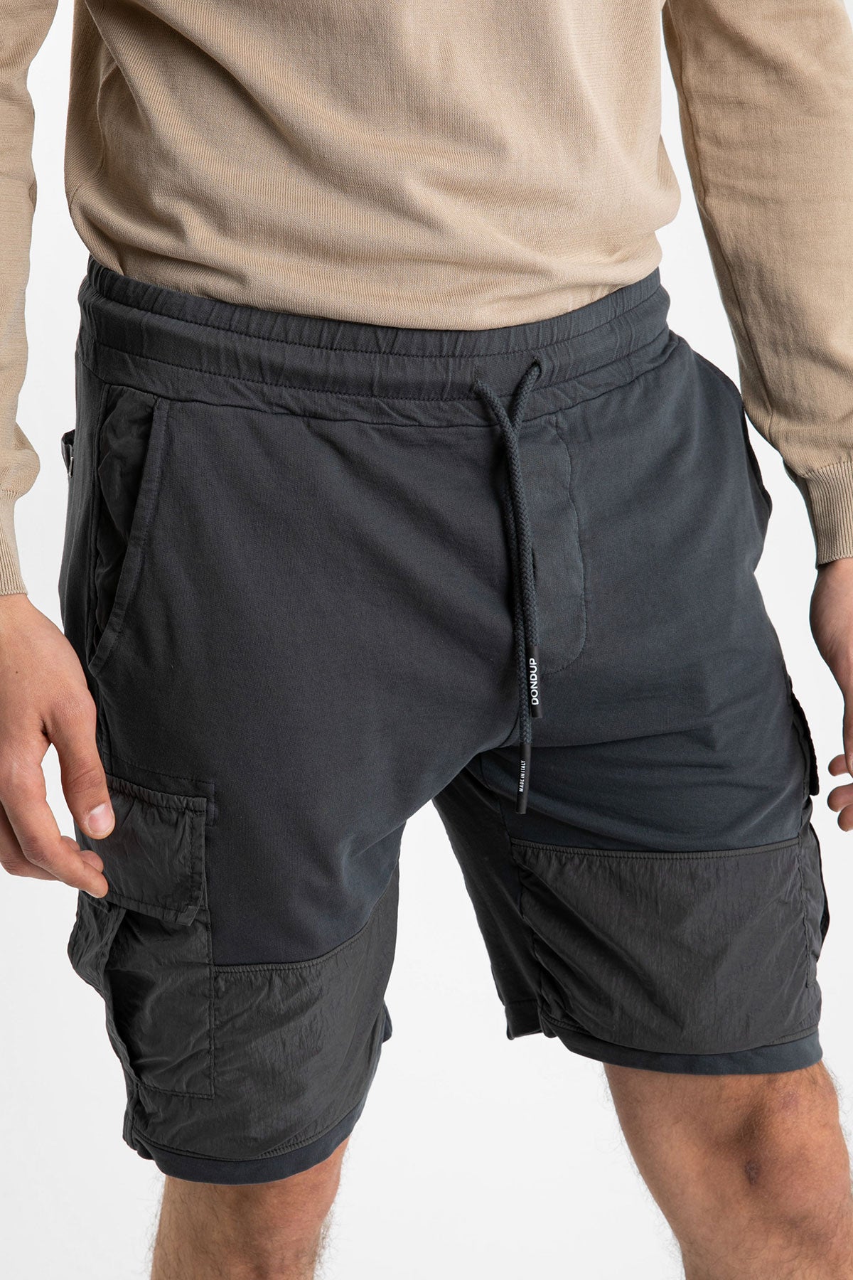 Dondup Beli Lastikli Kargo Şort-Libas Trendy Fashion Store