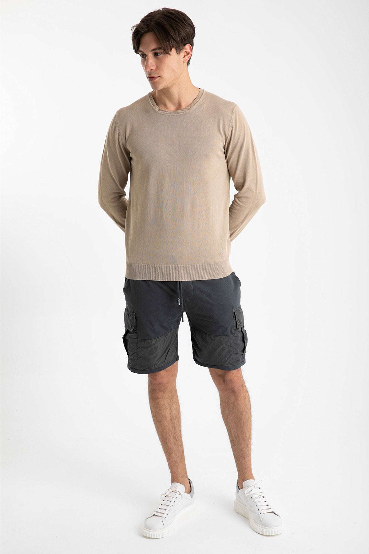 Dondup Beli Lastikli Kargo Şort-Libas Trendy Fashion Store