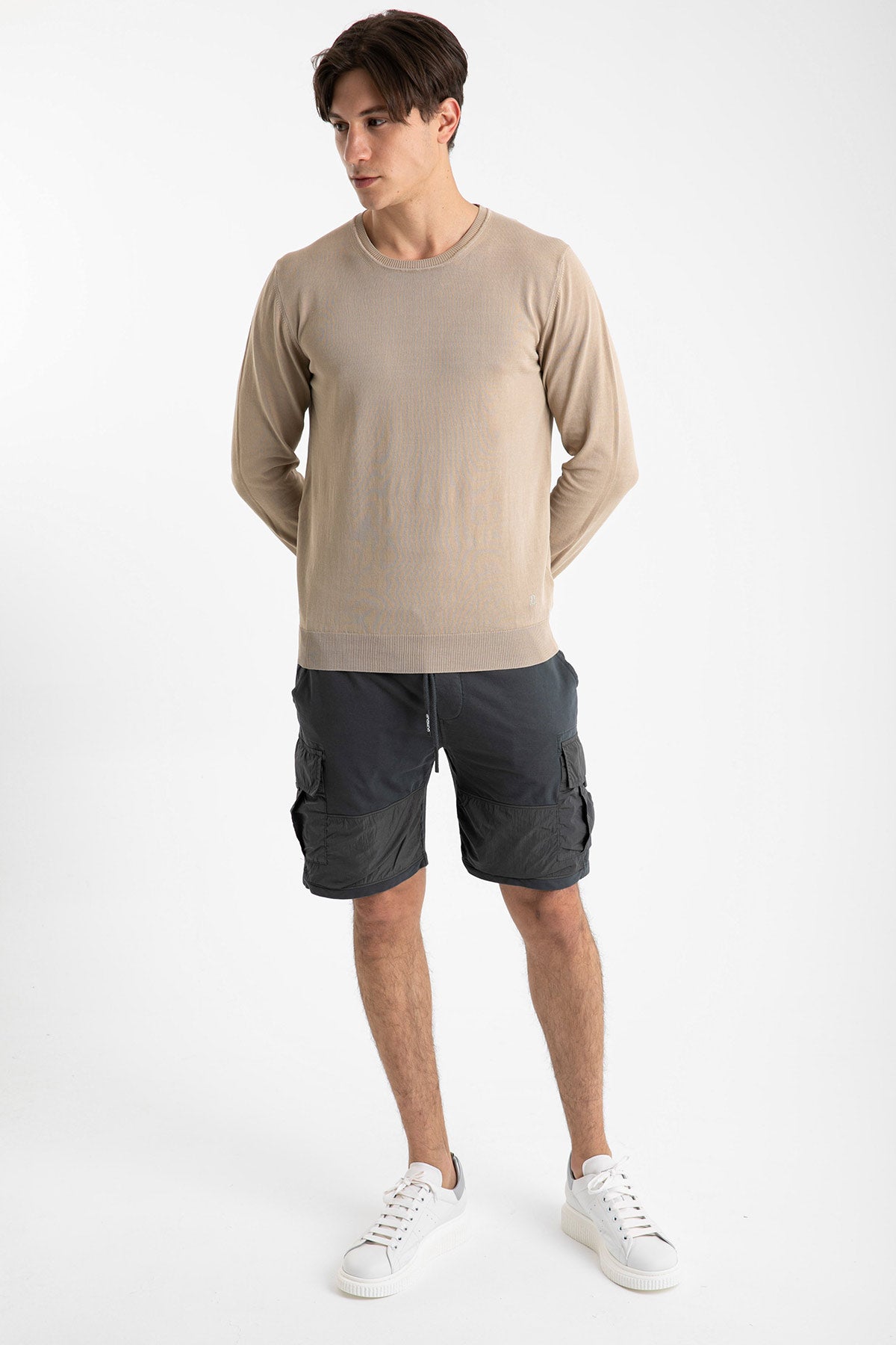 Dondup Yuvarlak Yaka İnce Triko-Libas Trendy Fashion Store