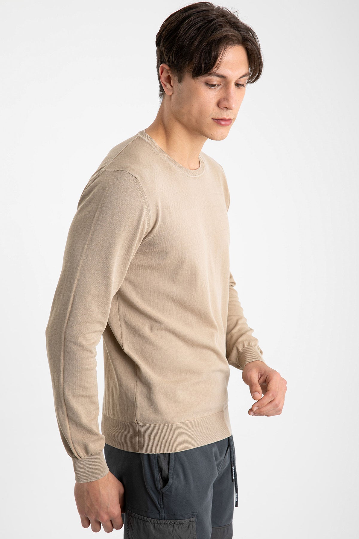 Dondup Yuvarlak Yaka İnce Triko-Libas Trendy Fashion Store