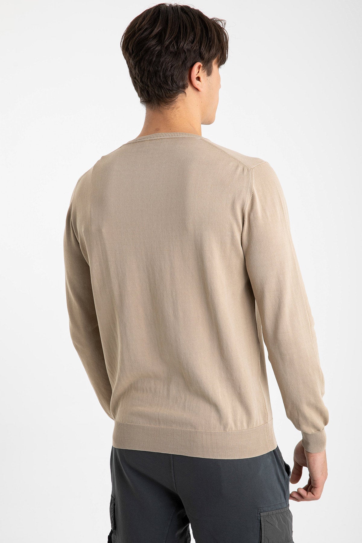 Dondup Yuvarlak Yaka İnce Triko-Libas Trendy Fashion Store