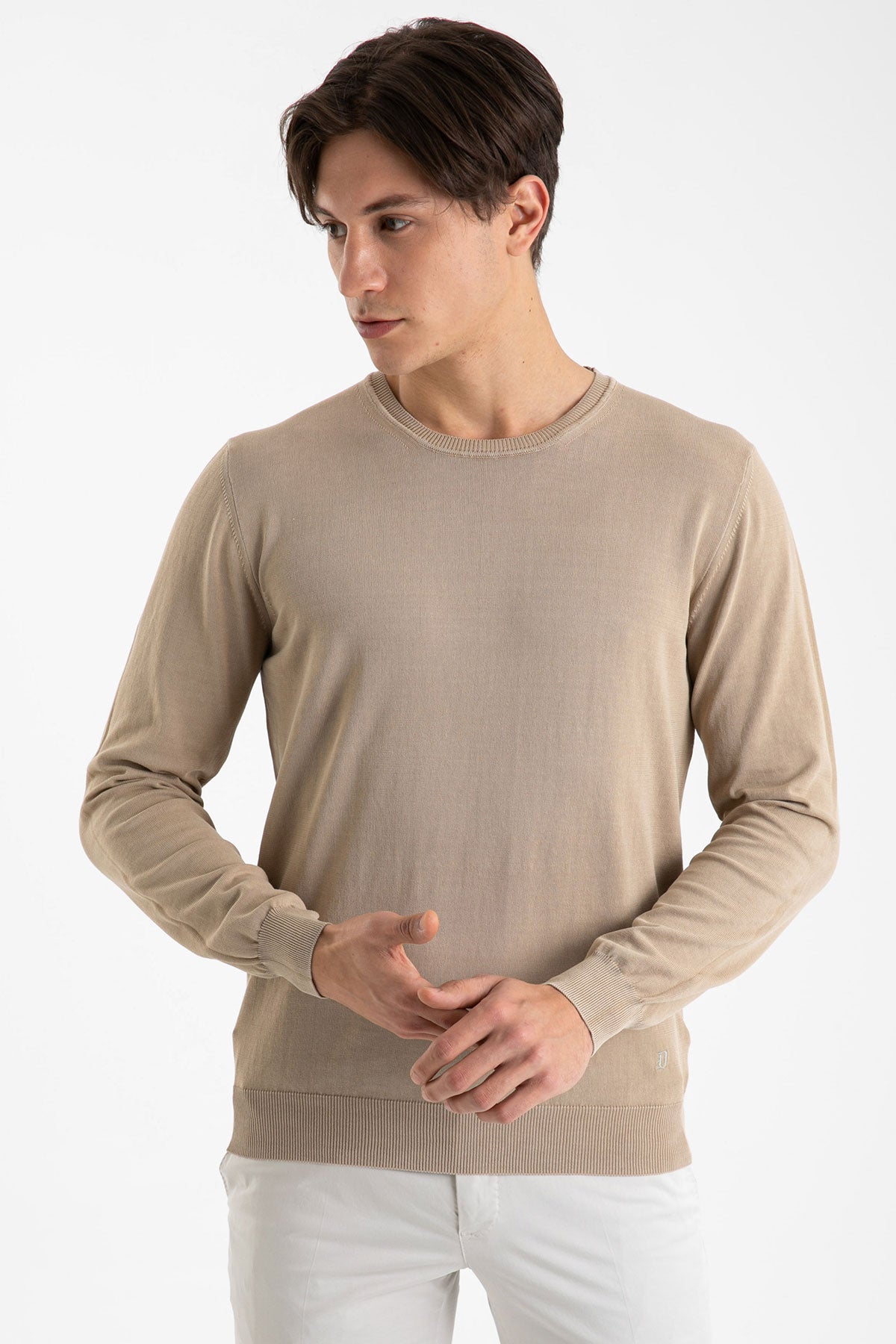 Dondup Yuvarlak Yaka İnce Triko-Libas Trendy Fashion Store