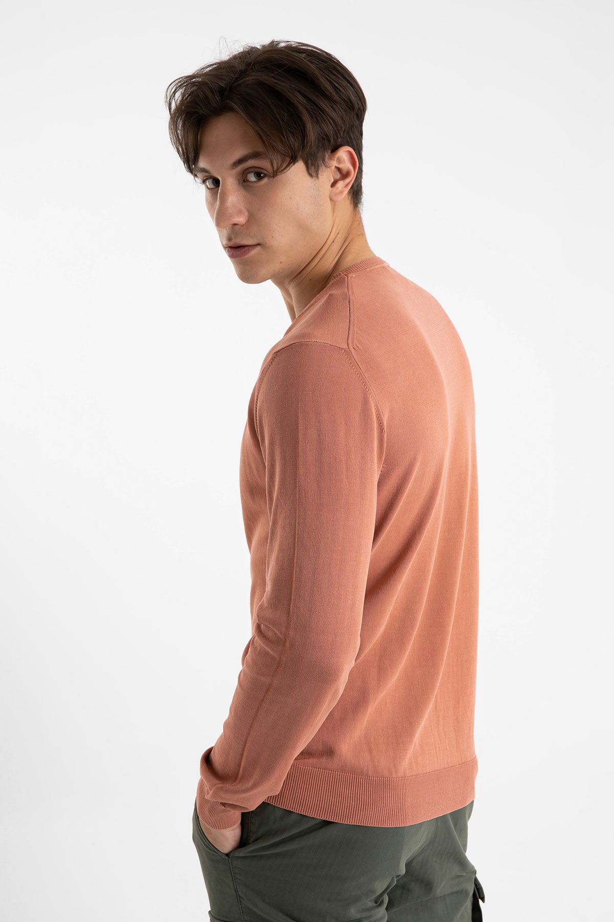 Dondup Yuvarlak Yaka İnce Triko-Libas Trendy Fashion Store