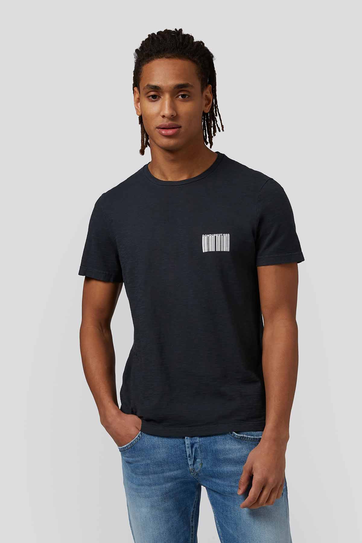 Dondup Yuvarlak Yaka Regular Fit T-shirt-Libas Trendy Fashion Store