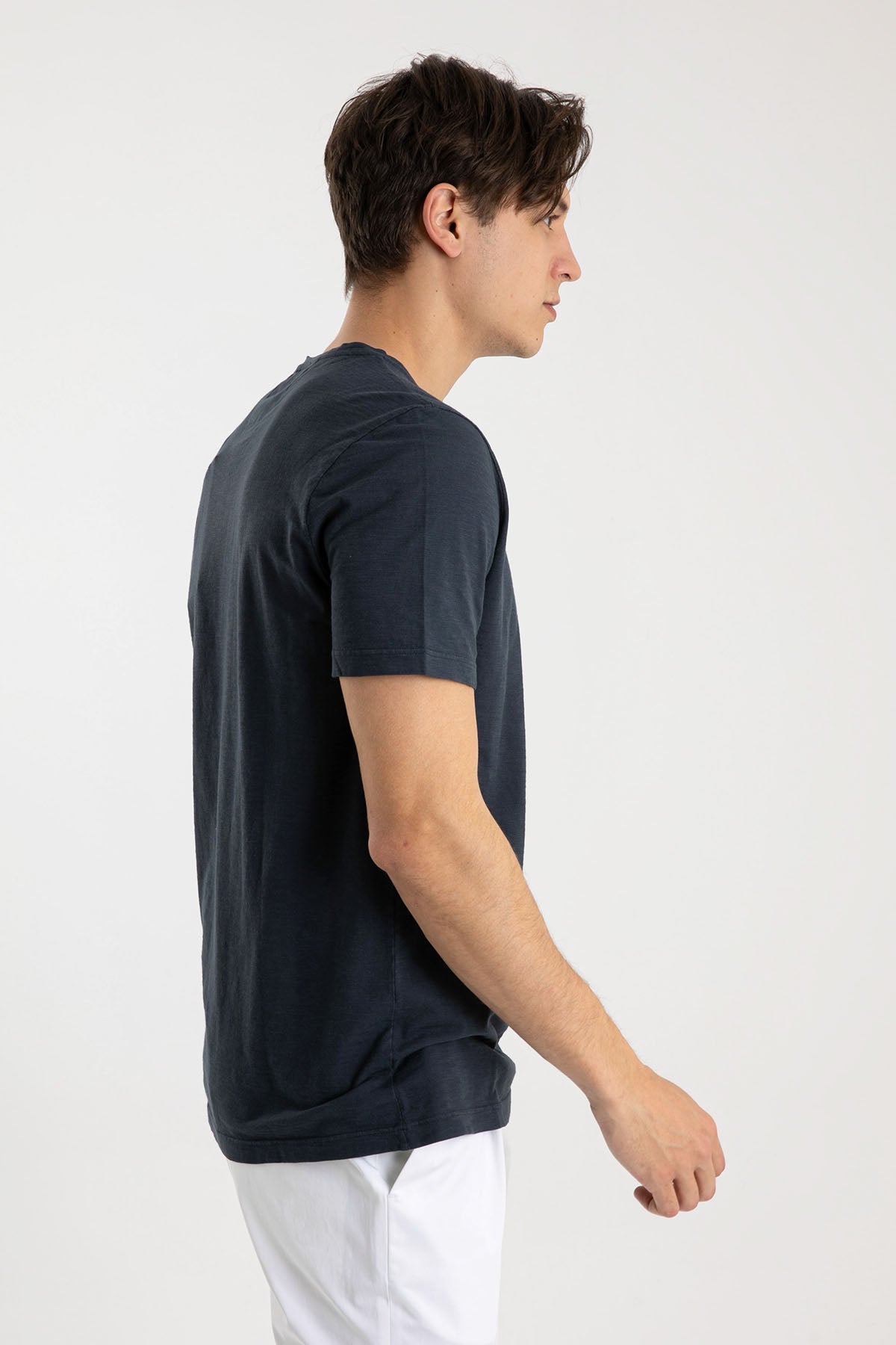 Dondup Yuvarlak Yaka Cepli T-shirt-Libas Trendy Fashion Store