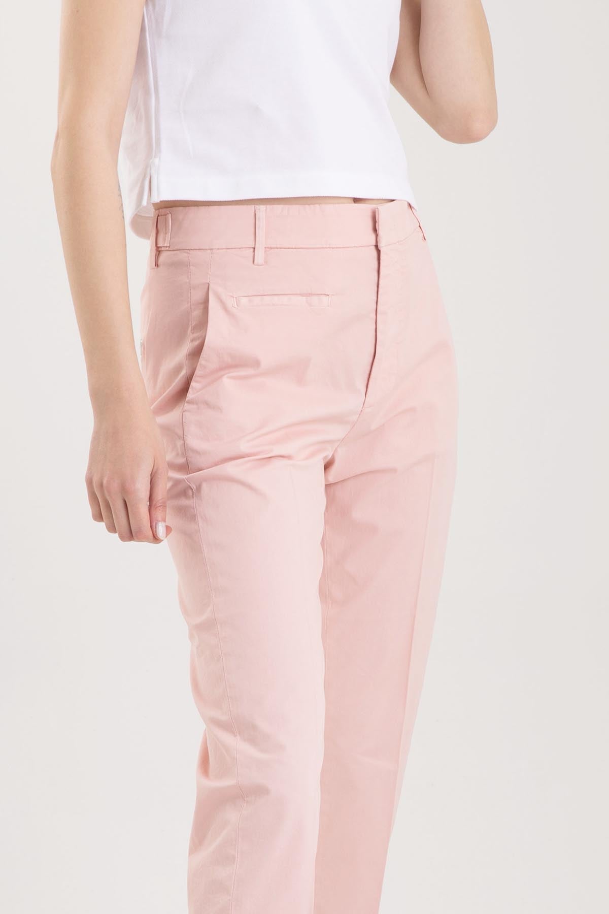 Dondup Crop Paça Slim Fit Yüksek Bel Pantolon-Libas Trendy Fashion Store