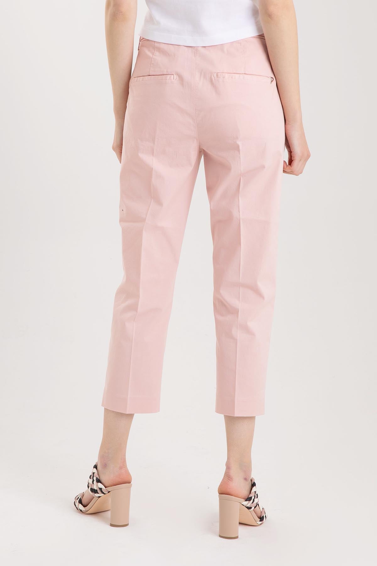 Dondup Crop Paça Slim Fit Yüksek Bel Pantolon-Libas Trendy Fashion Store
