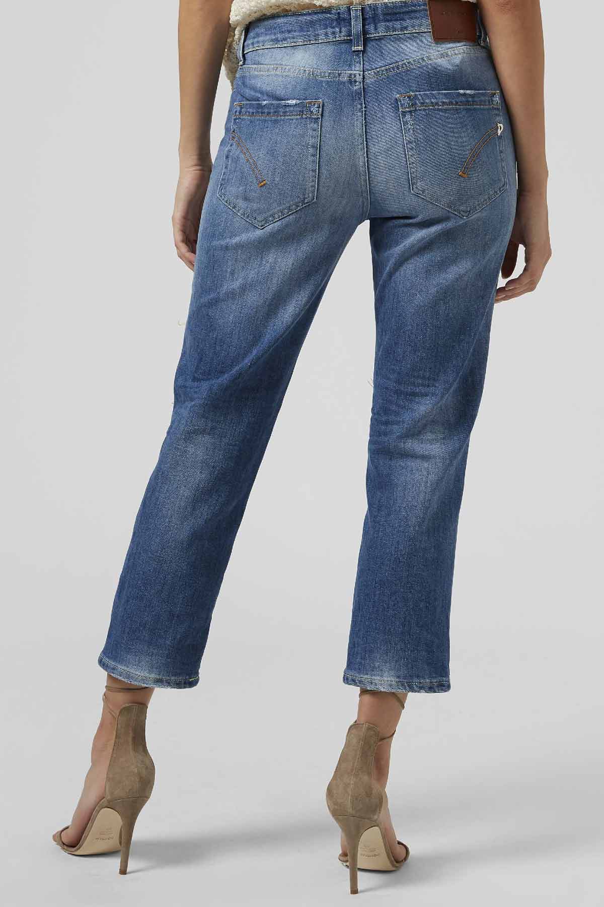 Dondup Zoe Rahat Kesim Nakış Detaylı Jeans-Libas Trendy Fashion Store