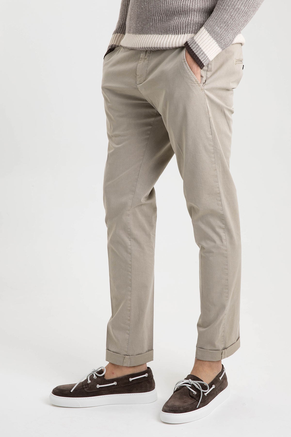 Dondup Yandan Cepli Slim Fit Pantolon-Libas Trendy Fashion Store