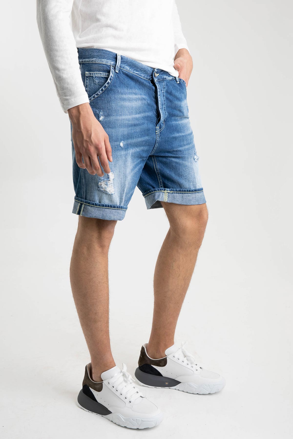 Dondup Julyan Regular Fit Denim Şort-Libas Trendy Fashion Store