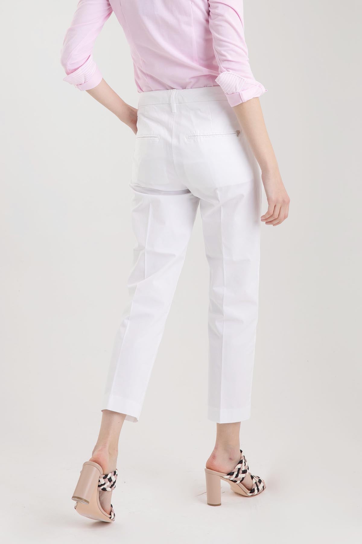 Dondup Crop Paça Slim Fit Pantolon-Libas Trendy Fashion Store