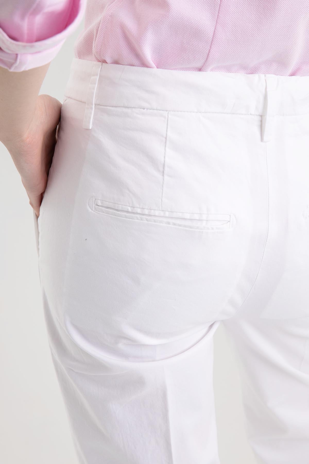 Dondup Crop Paça Slim Fit Pantolon-Libas Trendy Fashion Store