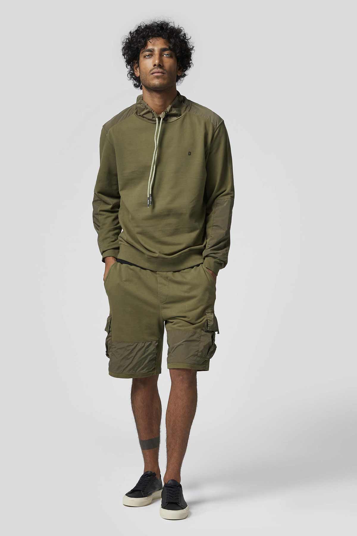 Dondup Büzgülü Yaka Sweatshirt-Libas Trendy Fashion Store