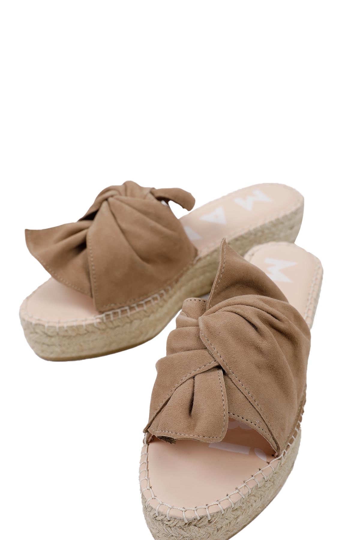 Manebi Fiyonklu Espadril Terlik-Libas Trendy Fashion Store