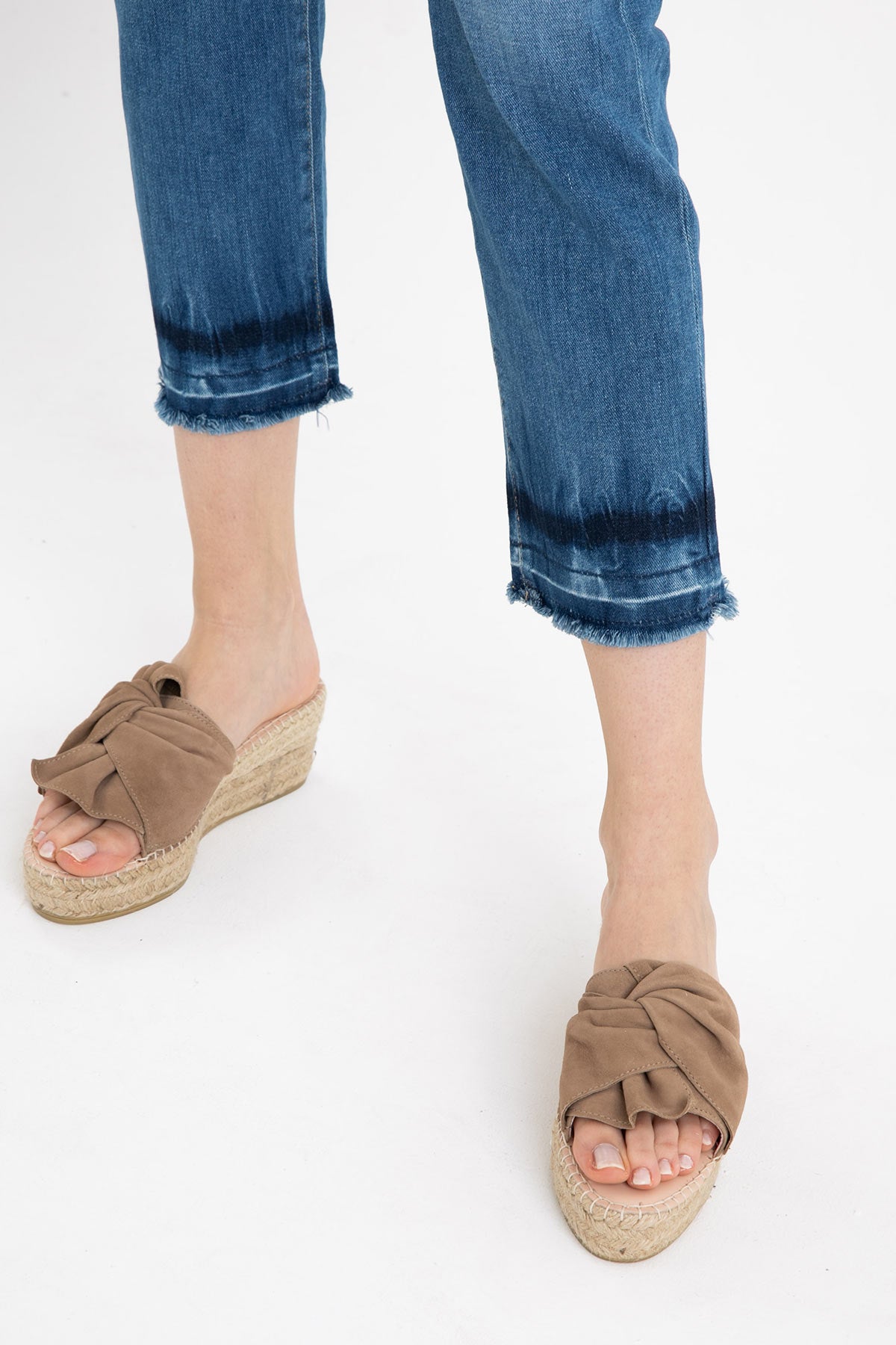 Manebi Fiyonklu Espadril Terlik-Libas Trendy Fashion Store