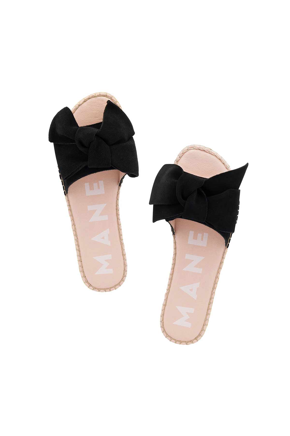 Manebi Fiyonklu Espadril Terlik-Libas Trendy Fashion Store
