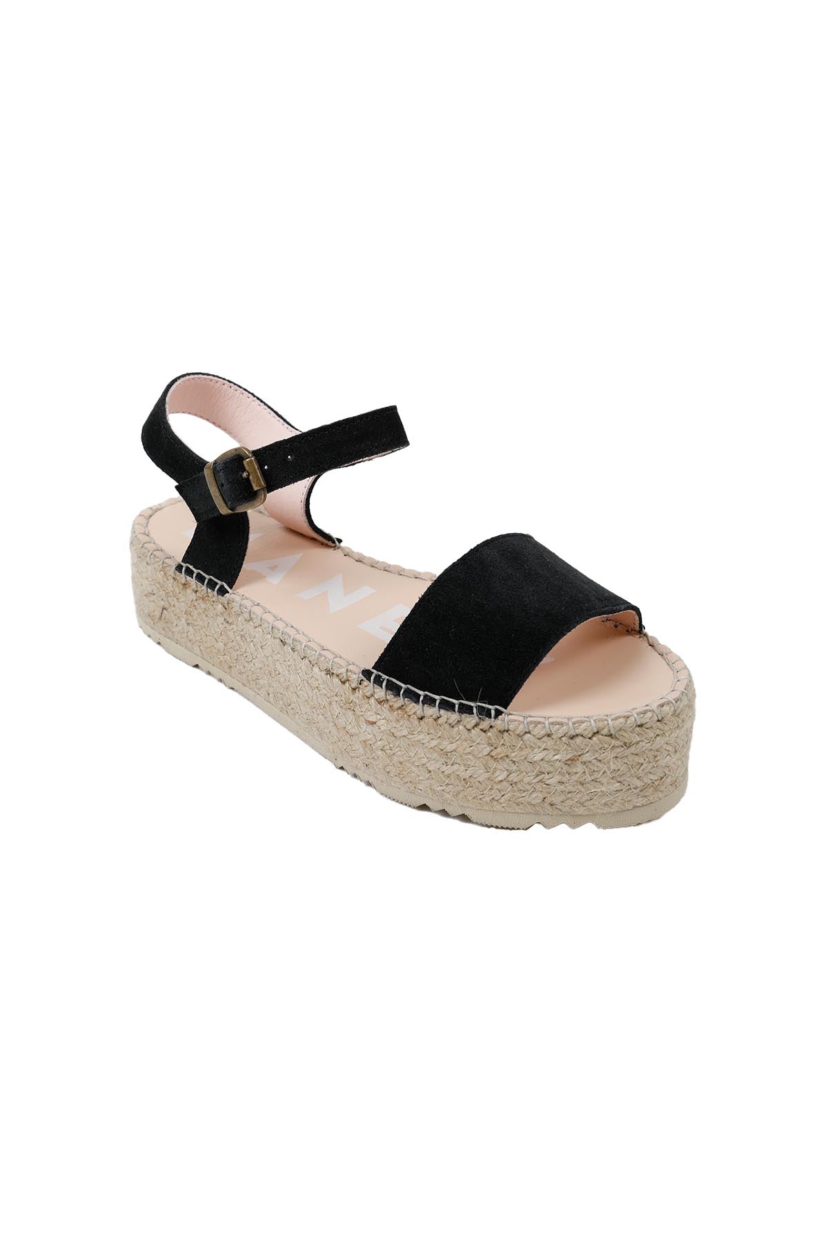 Manebi Nubuk Espadril Sandalet-Libas Trendy Fashion Store