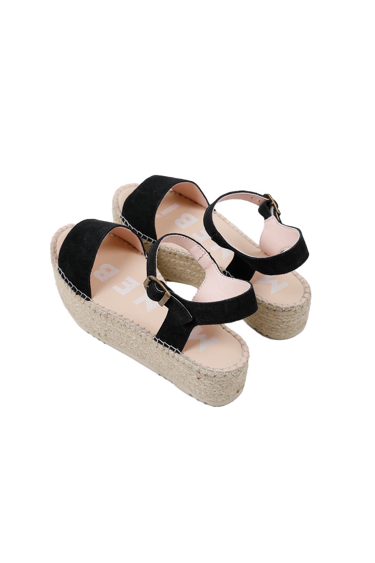 Manebi Nubuk Espadril Sandalet-Libas Trendy Fashion Store