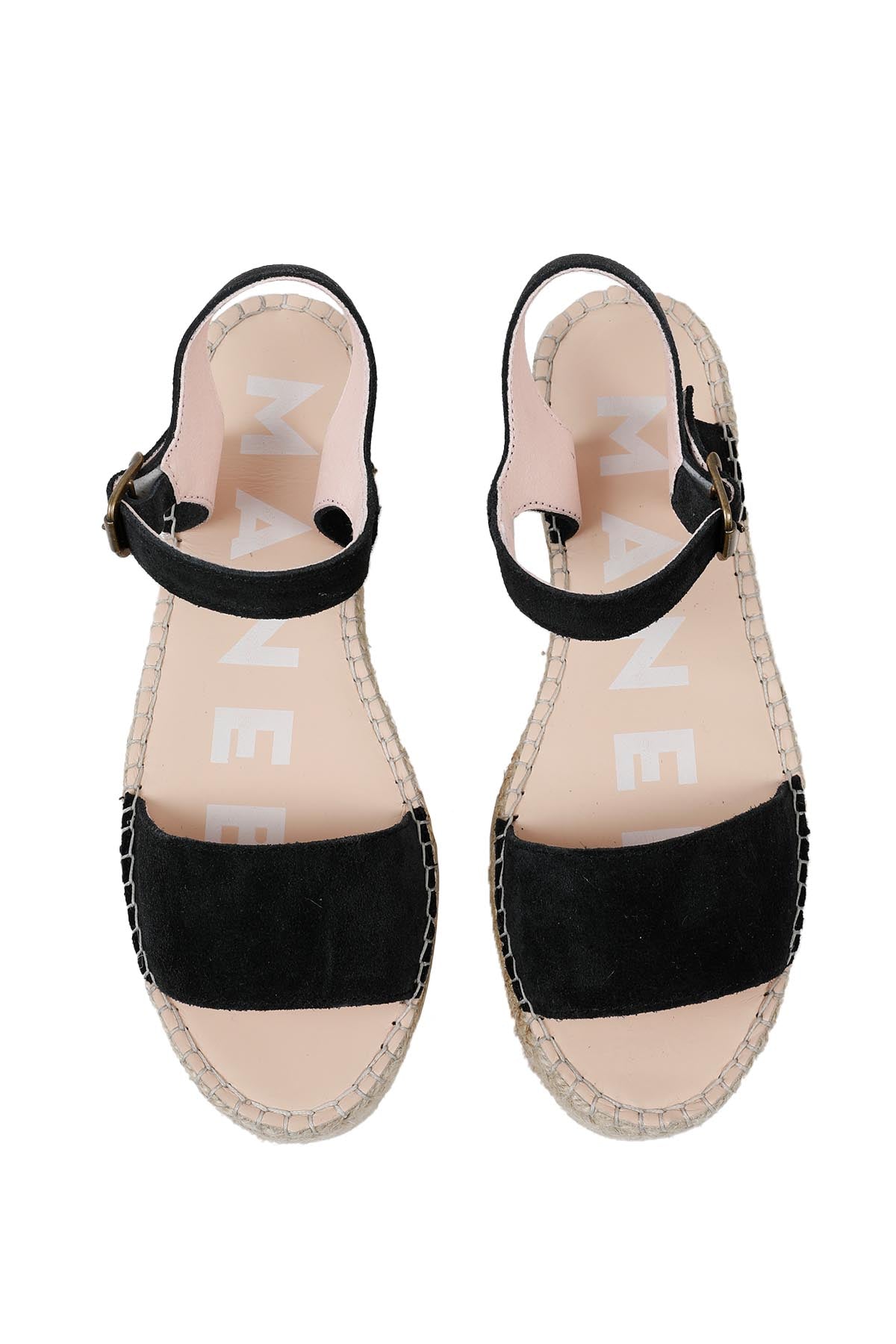 Manebi Nubuk Espadril Sandalet-Libas Trendy Fashion Store