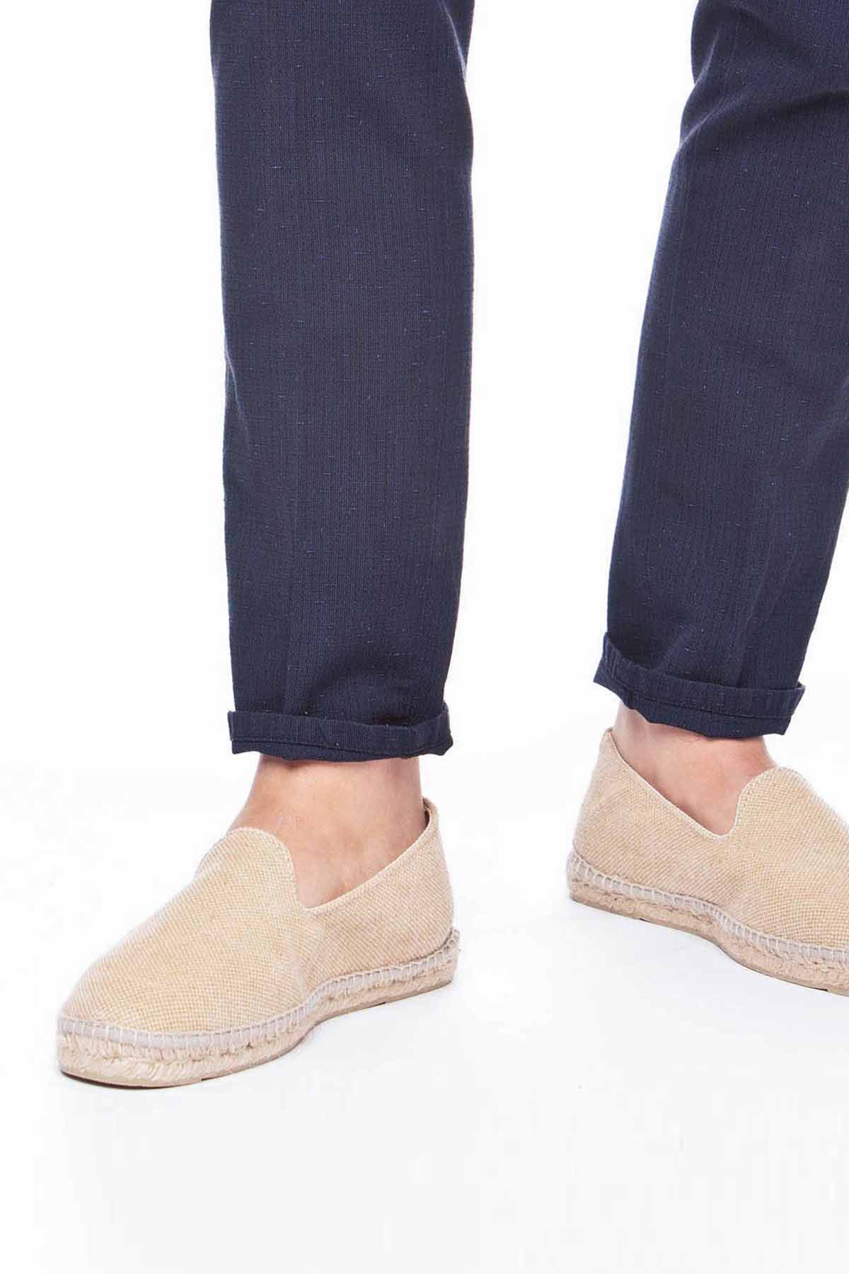 Manebi Kanvas Espadril-Libas Trendy Fashion Store