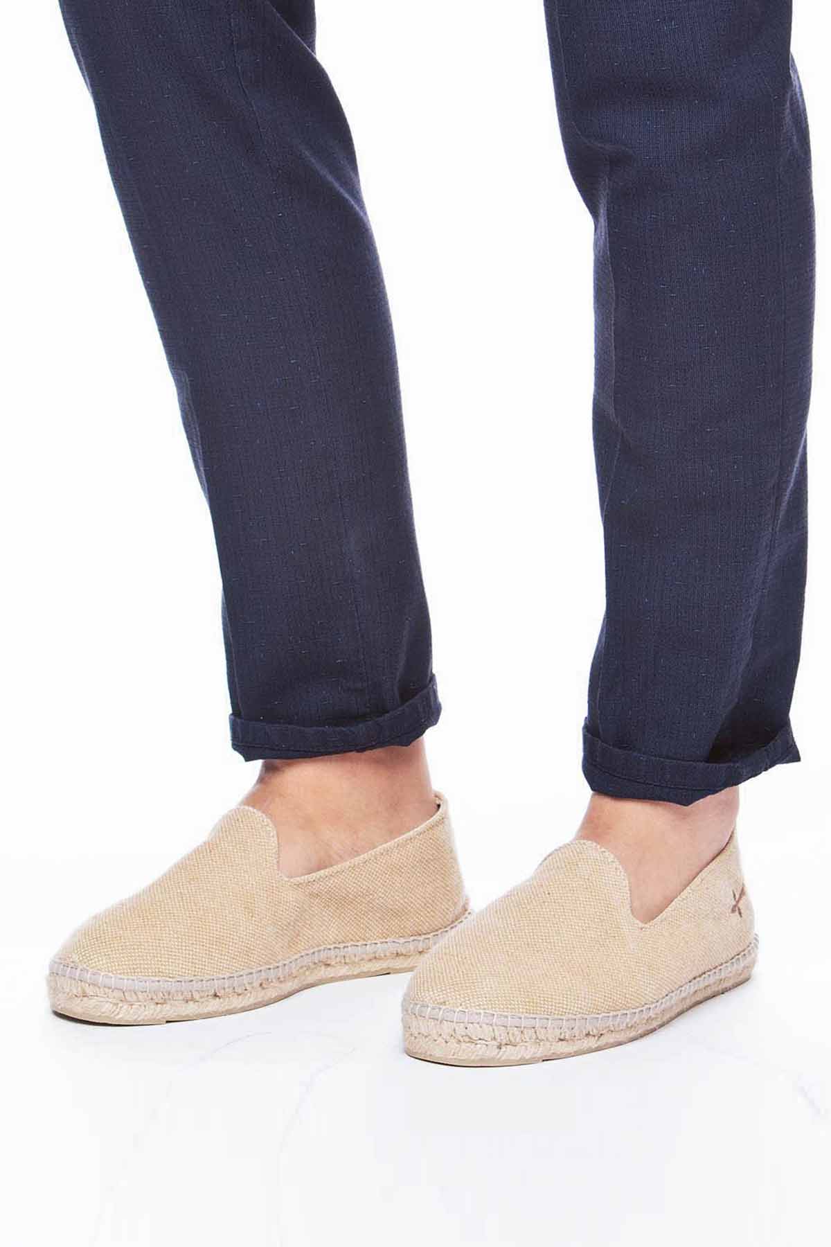 Manebi Kanvas Espadril-Libas Trendy Fashion Store