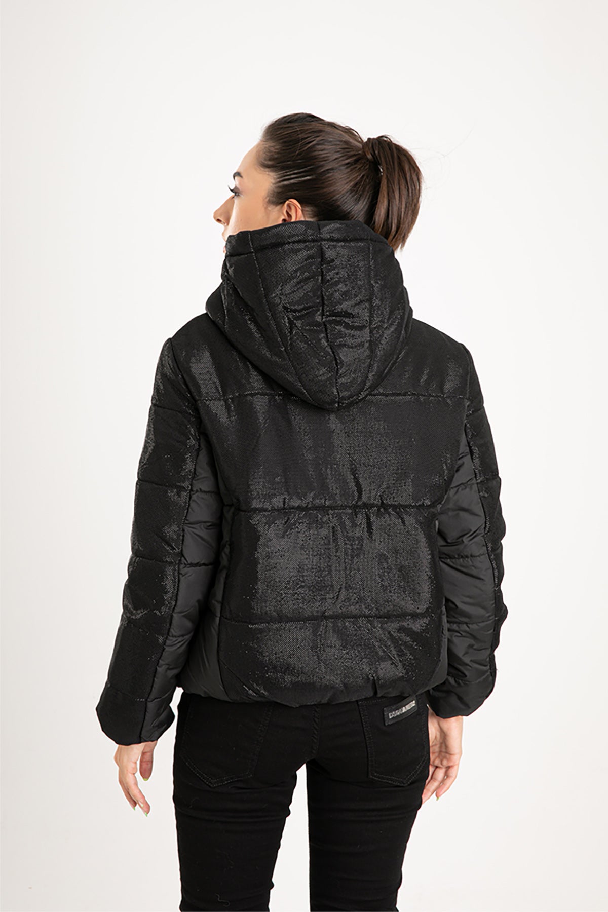 Liu Jo Kapüşonlu Puffer Mont-Libas Trendy Fashion Store