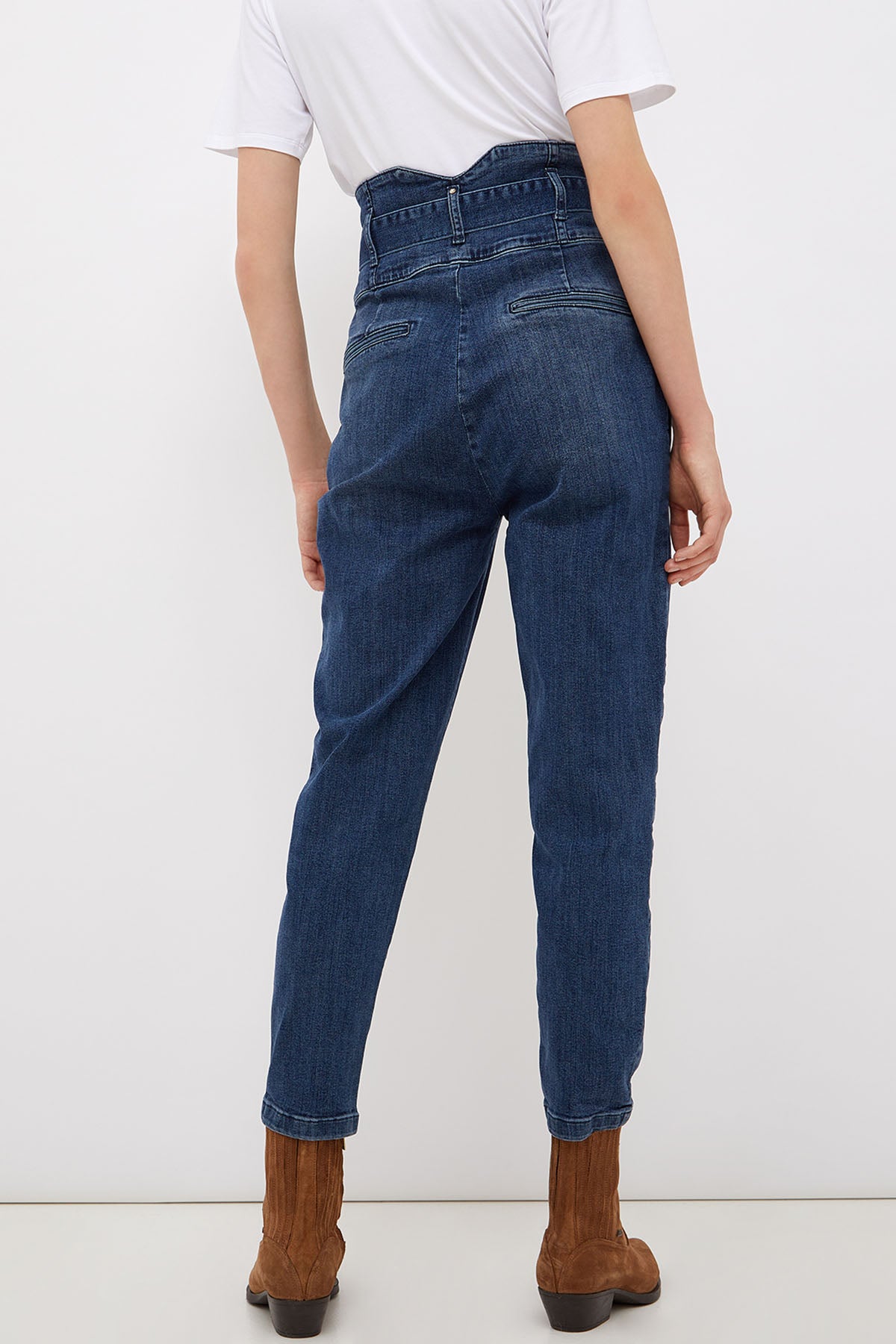 Liu Jo Yüksek Bel Paperbag Jeans-Libas Trendy Fashion Store