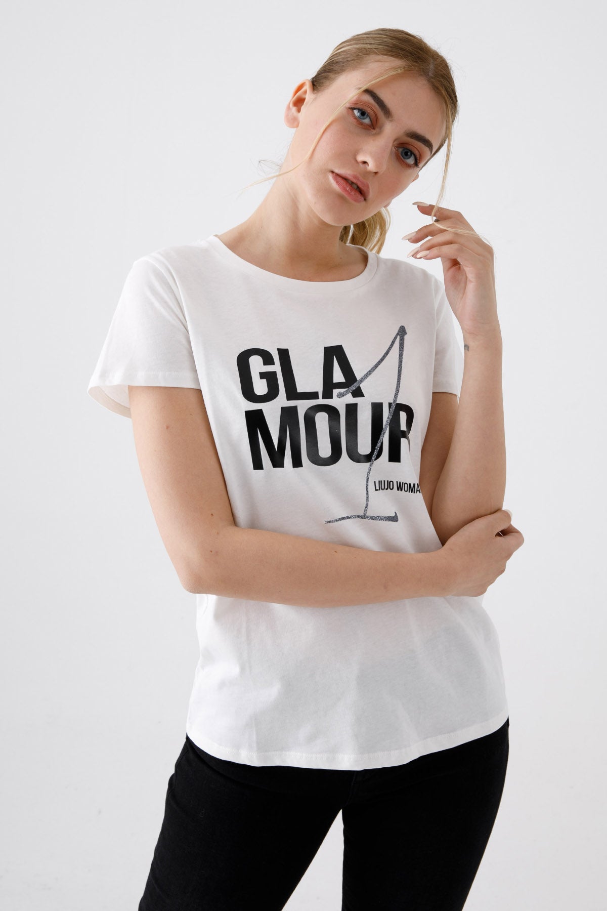 Liu Jo Glamour T-shirt-Libas Trendy Fashion Store