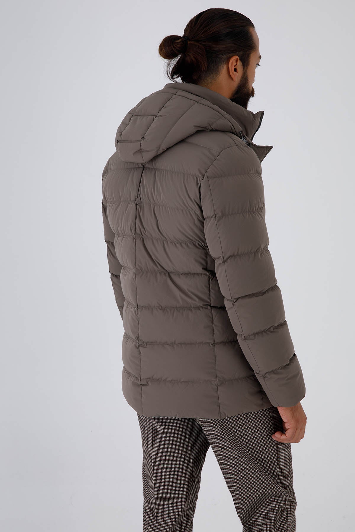 Hetrego Benjamin Kapüşonlu Kruvaze Puffer Mont-Libas Trendy Fashion Store