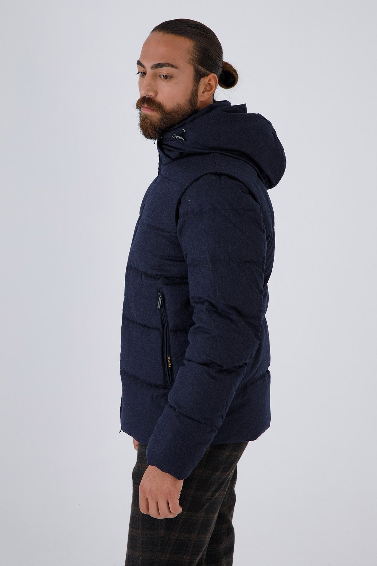 Hetrego Brian Demonte Kollu Puffer Mont-Libas Trendy Fashion Store