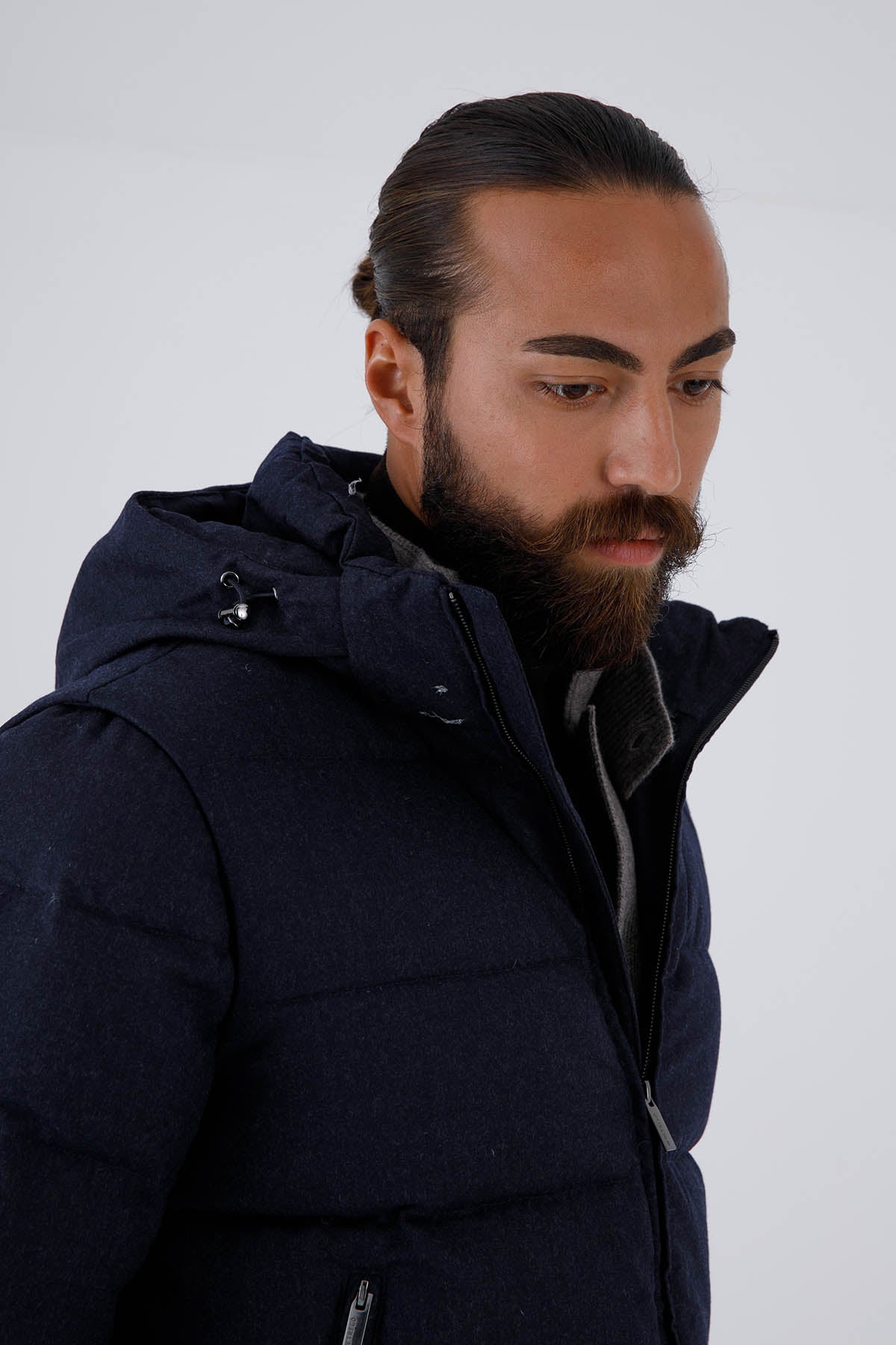 Hetrego Brian Demonte Kollu Puffer Mont-Libas Trendy Fashion Store