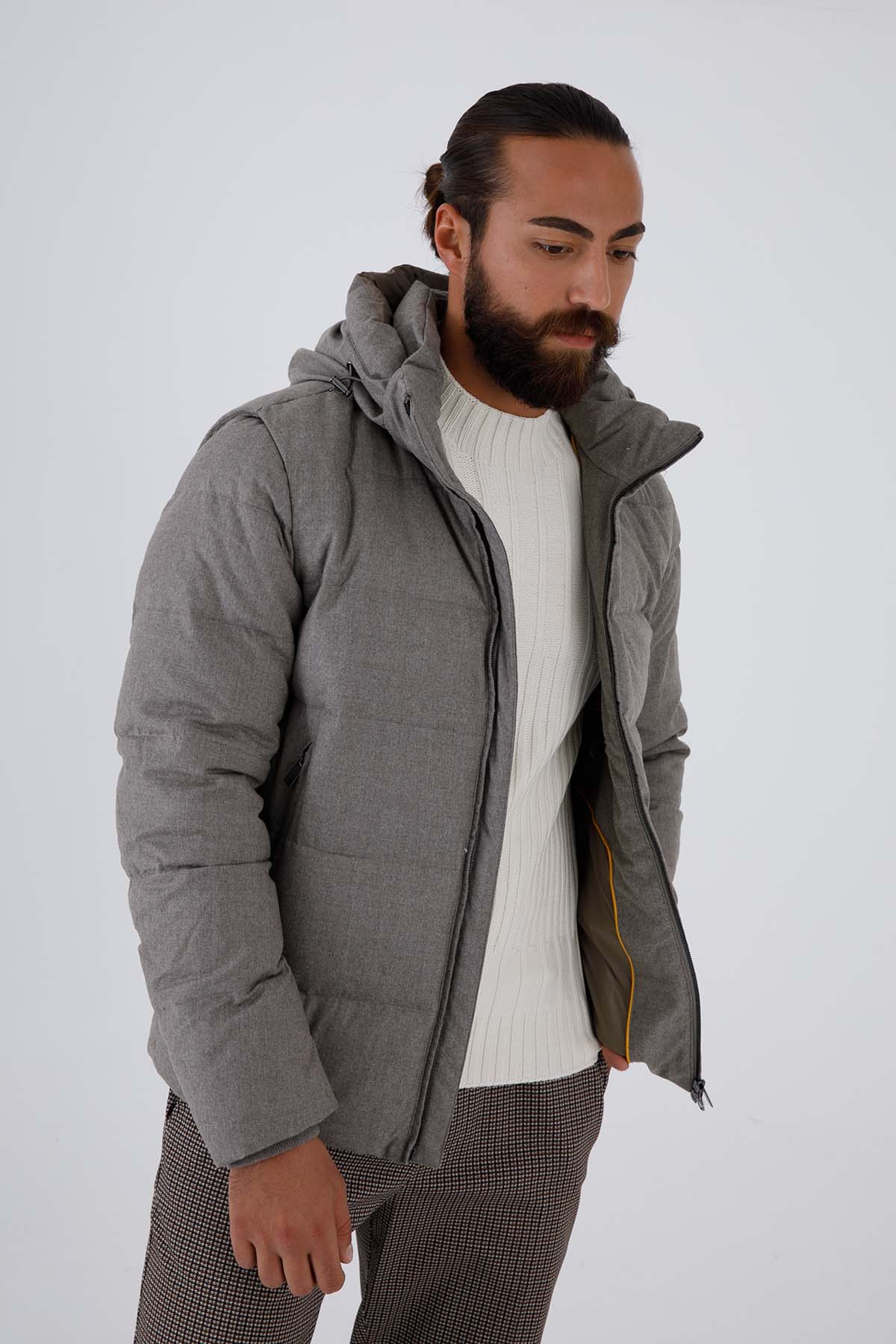 Hetrego Brian Demonte Kollu Puffer Mont-Libas Trendy Fashion Store