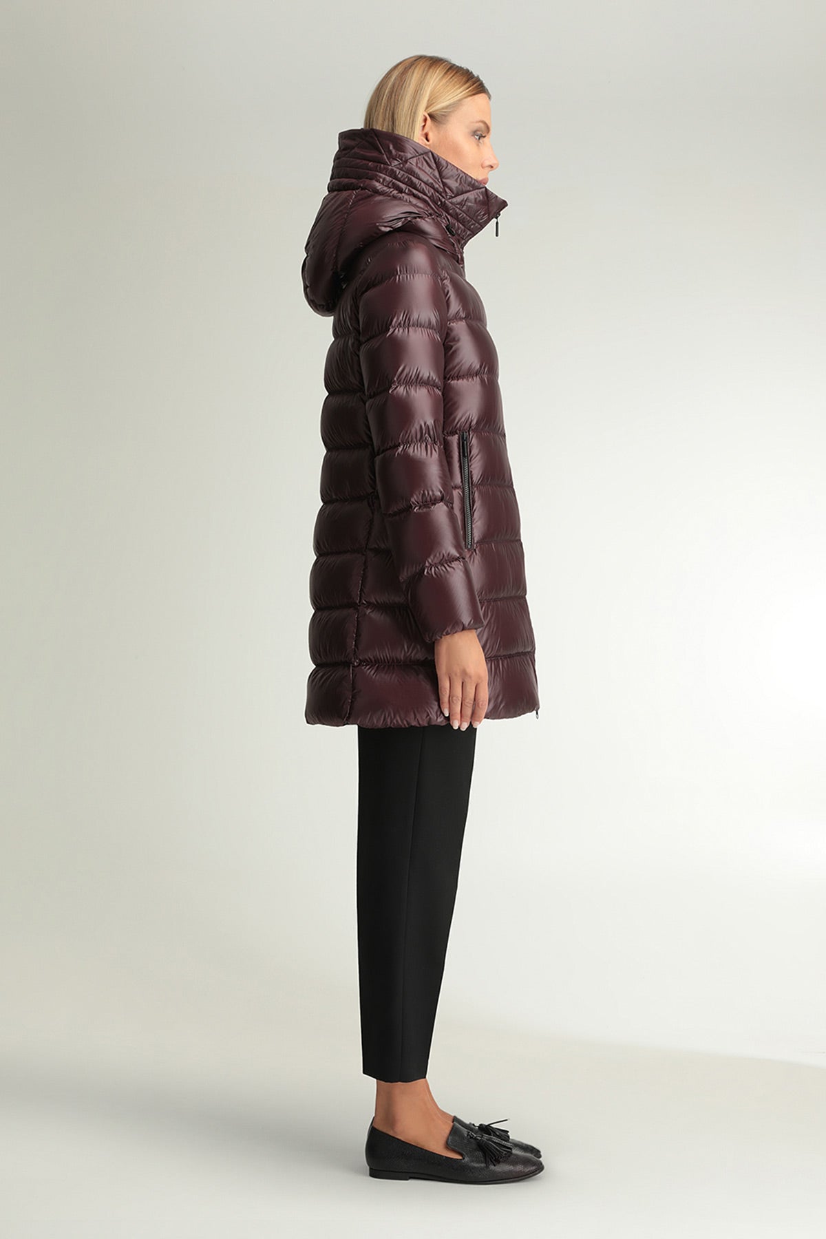 Hetrego Hygiea Parlak Puffer Mont-Libas Trendy Fashion Store