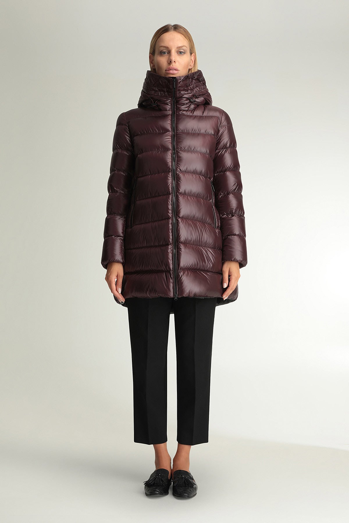 Hetrego Hygiea Parlak Puffer Mont-Libas Trendy Fashion Store