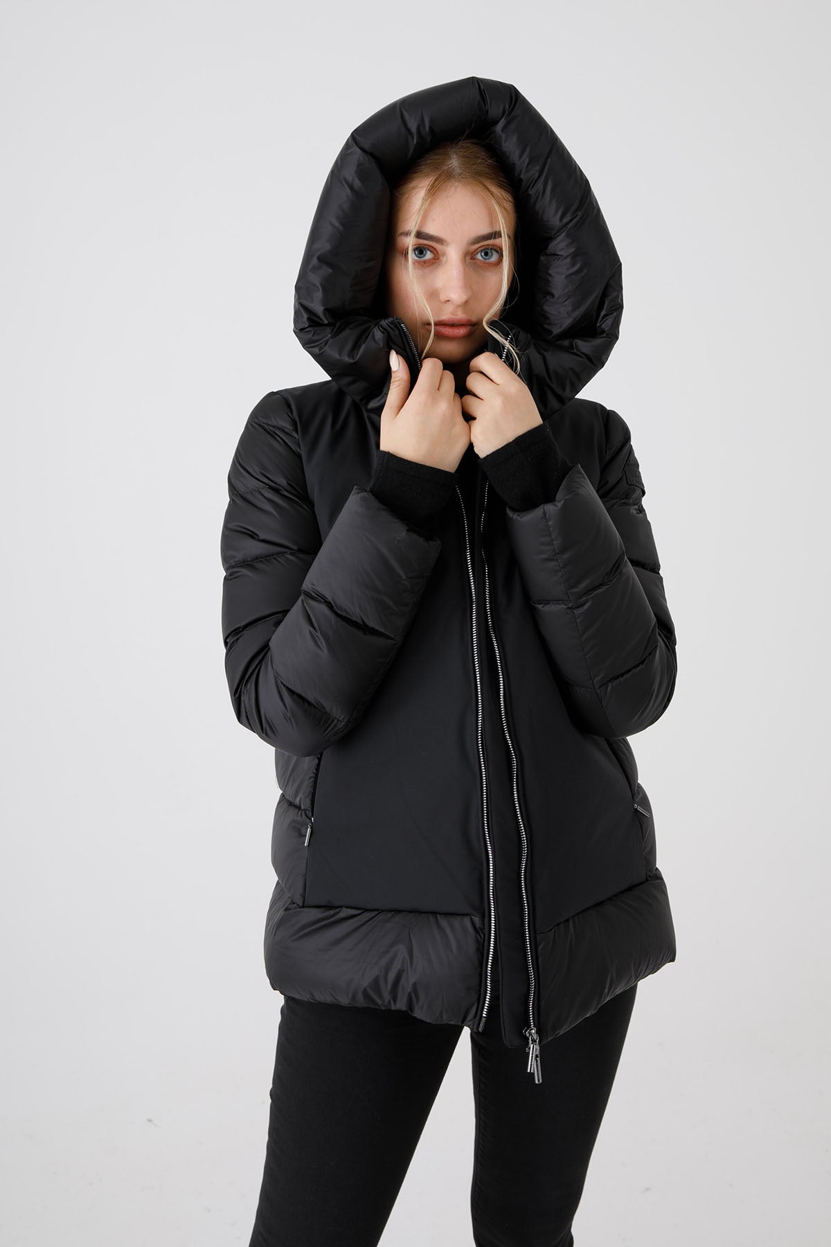 Hetrego Judie Puffer Kombinasyonlu Tekno Streç Mont-Libas Trendy Fashion Store