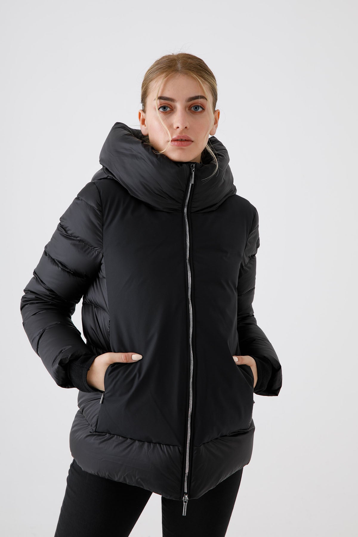 Hetrego Judie Puffer Kombinasyonlu Tekno Streç Mont-Libas Trendy Fashion Store