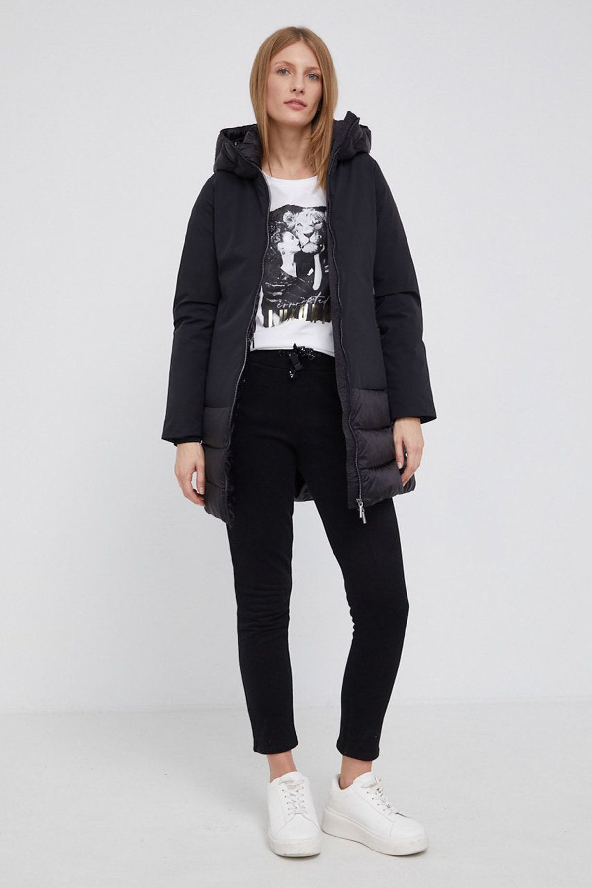 Hetrego Judie Puffer Kombinasyonlu Tekno Streç Mont-Libas Trendy Fashion Store