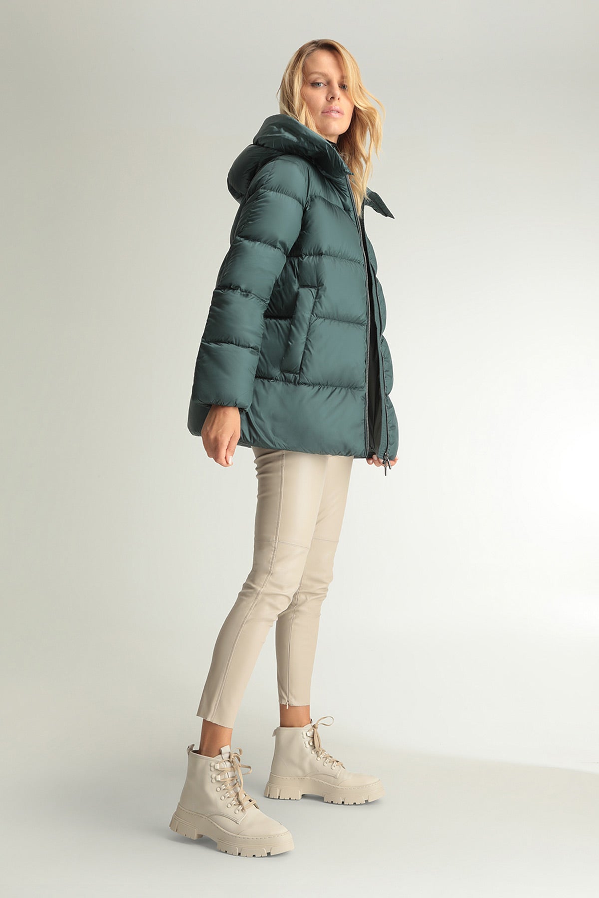 Hetrego Kalliope Kapüşonlu Puffer Mont-Libas Trendy Fashion Store