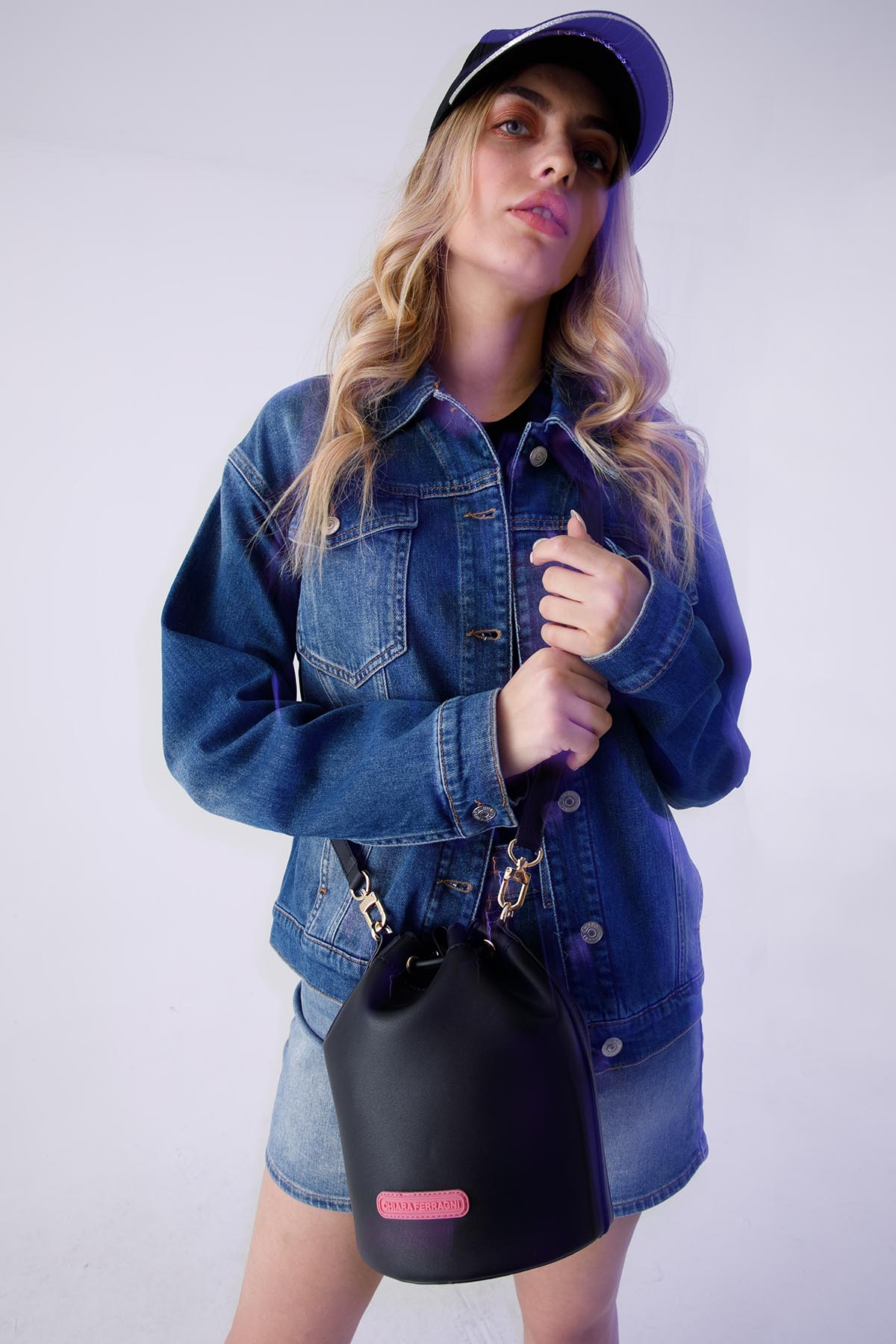 Chiara Ferragni Winking Eye Bucket Çanta-Libas Trendy Fashion Store