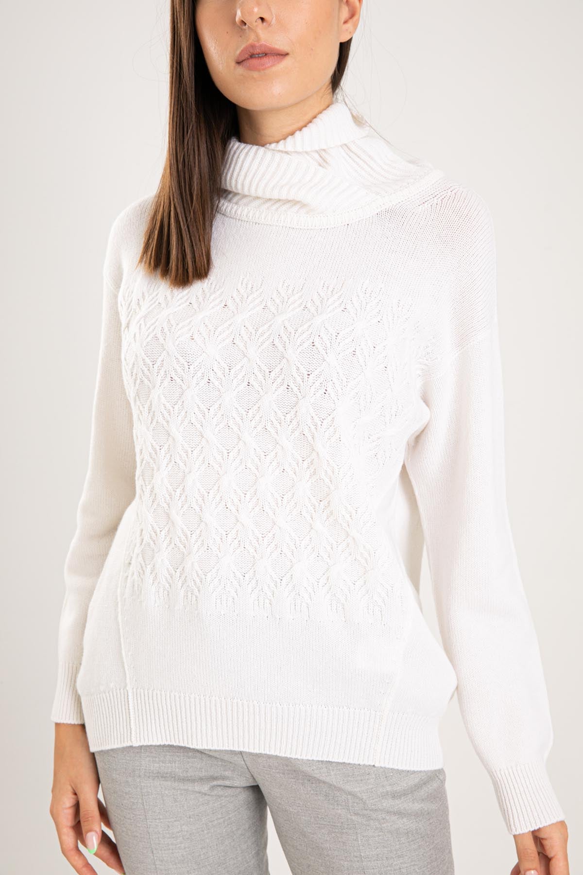 Tonet Balıkçı Yaka Kaşmir Triko-Libas Trendy Fashion Store