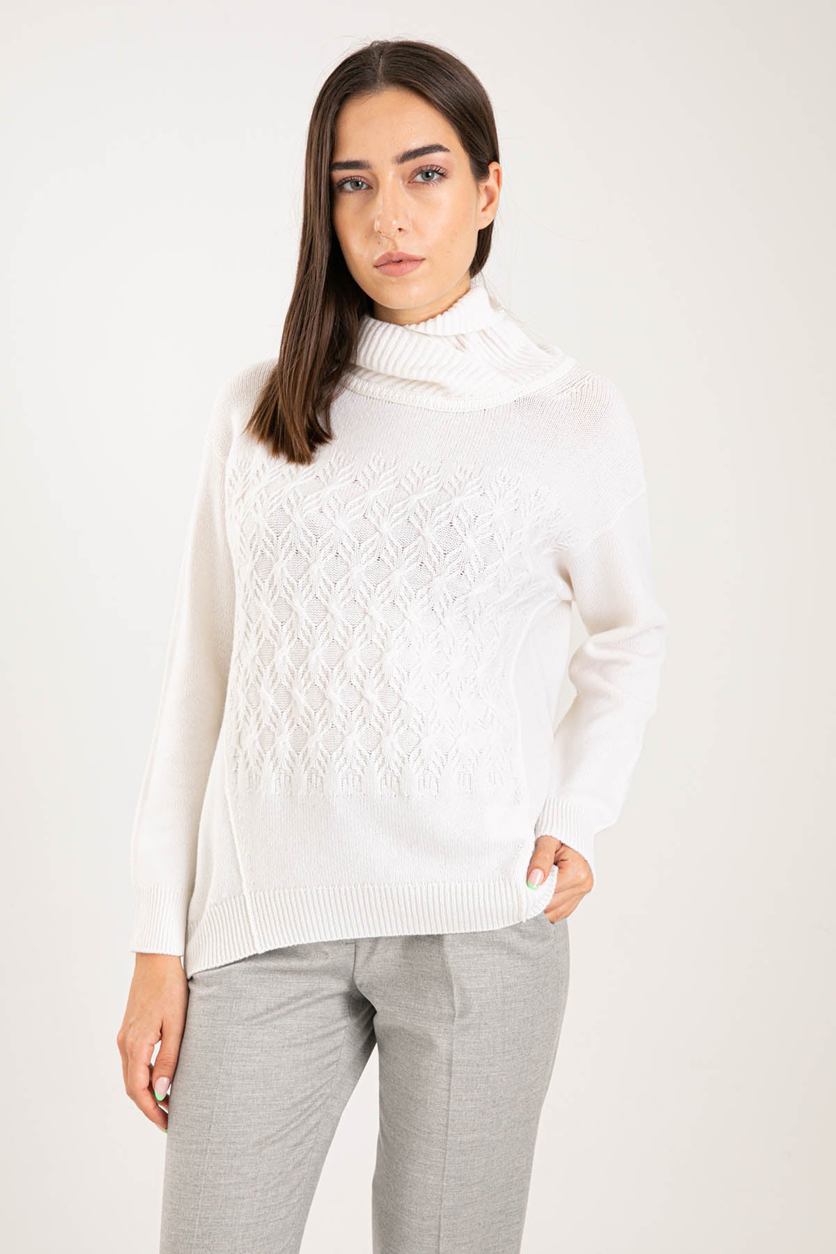 Tonet Balıkçı Yaka Kaşmir Triko-Libas Trendy Fashion Store