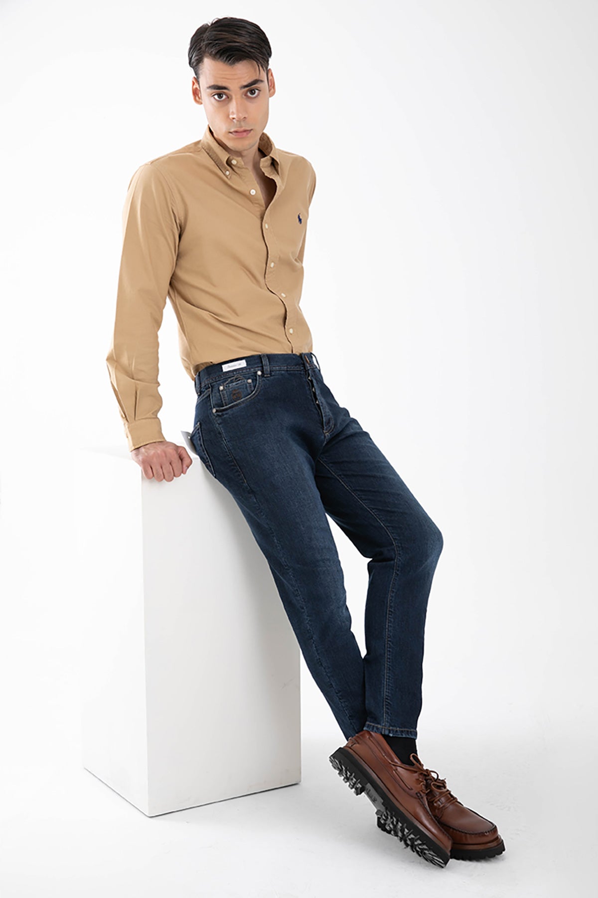 Richard J. Brown Hanoi Yüksek Bel Slim Regular Fit Jeans-Libas Trendy Fashion Store